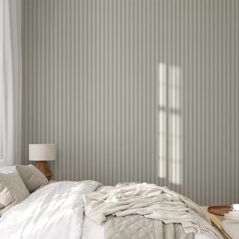 Wallpaper - Klassisk rand I gray/glimmer image