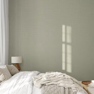 Lim & Handtryck Tapet - Mölletorp grøn/hvid thumbnail image