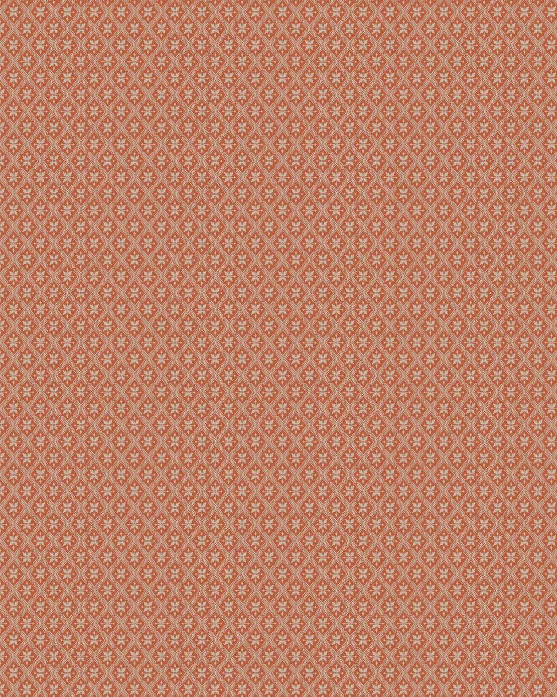 Lim & Handtryck Tapet - Mölletorp kvist/rød image