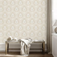 Lim & Handtryck Tapet - Elg hvid/tørv thumbnail image