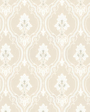 Lim & Handtryck Tapet - Elg hvid/tørv thumbnail image