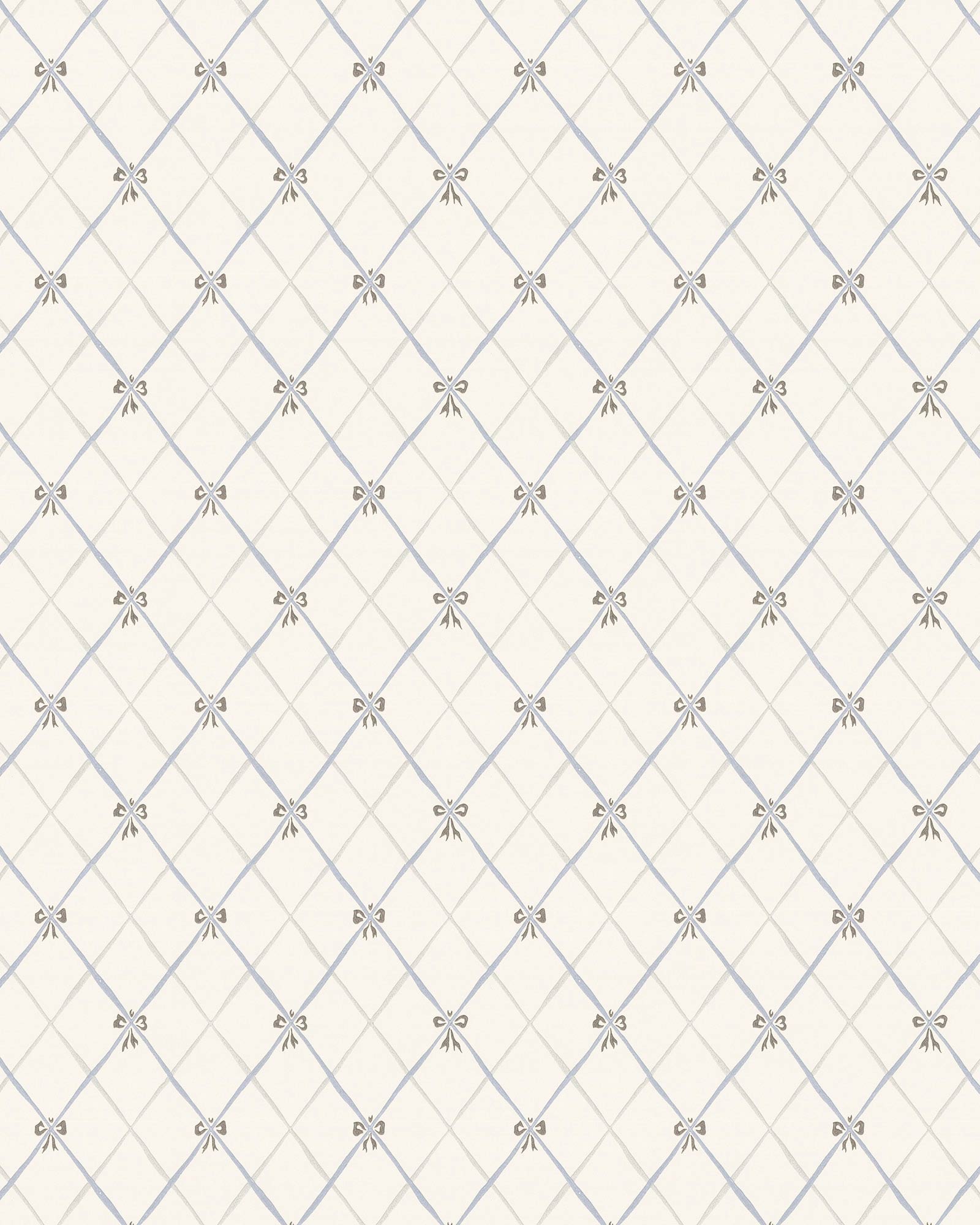 Wallpaper - Edholma gård white/blue image