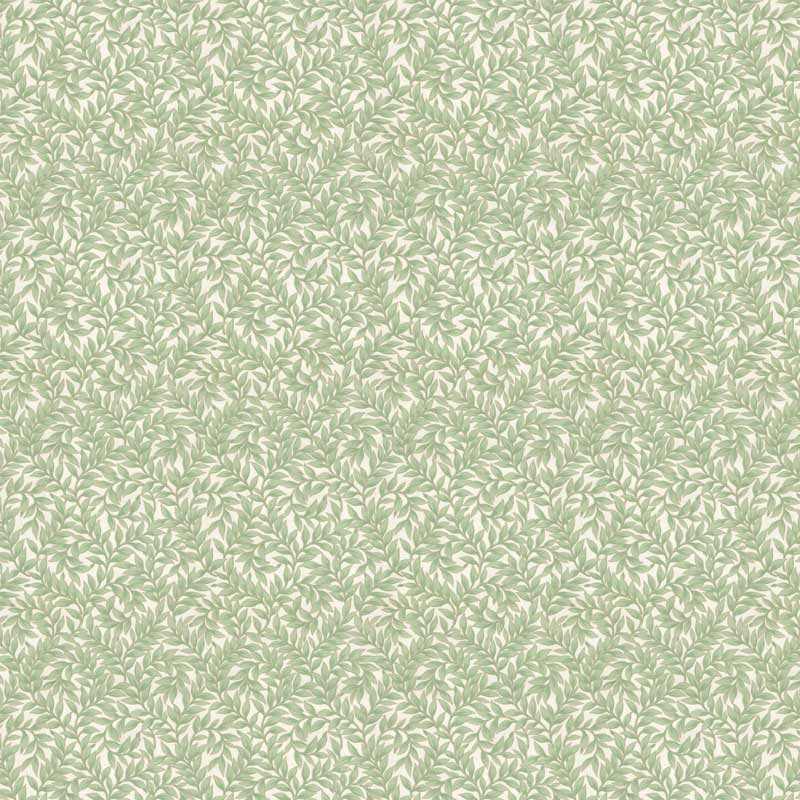 Lim & Handtryck Tapet - Bladmönster kvist/grön image