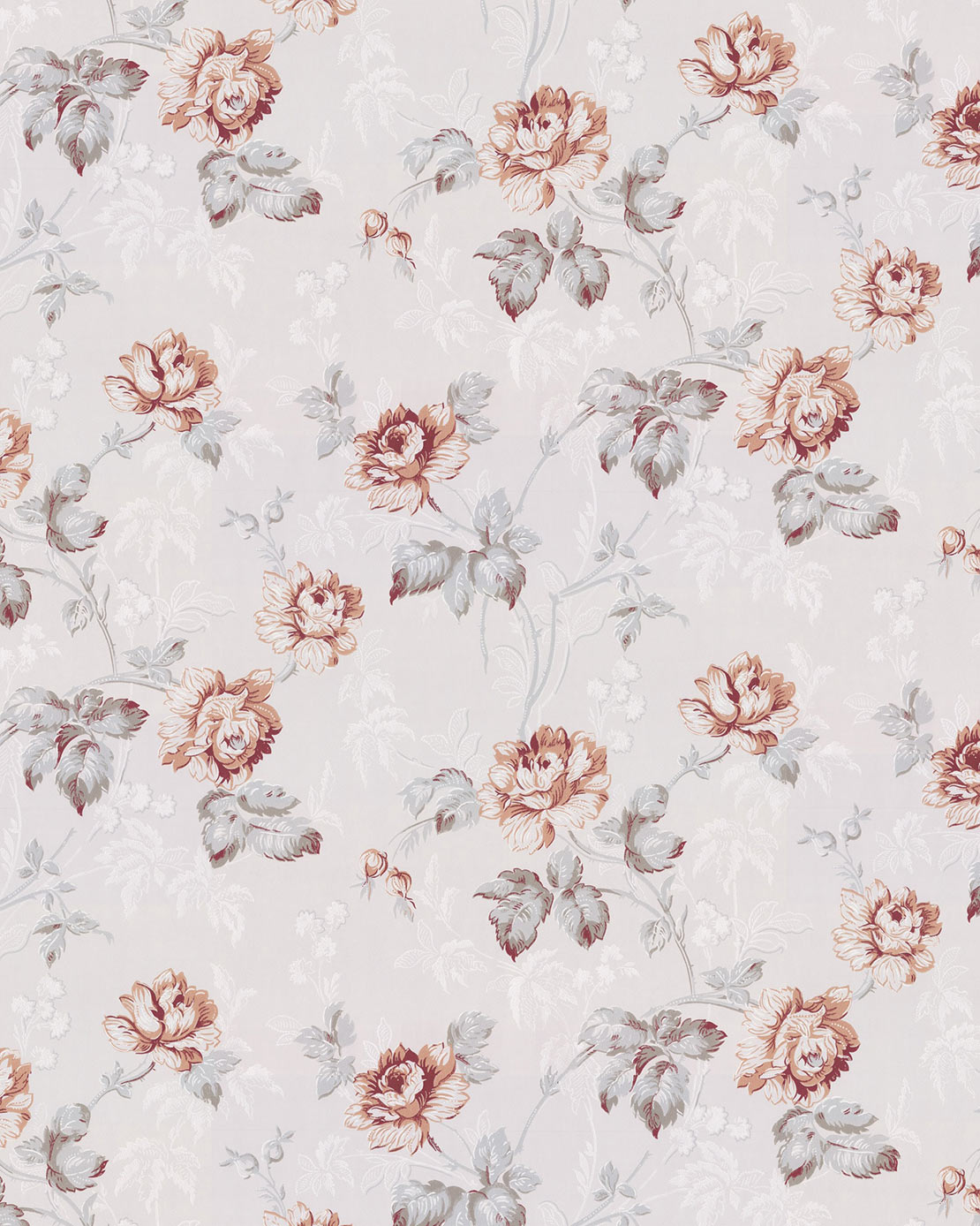 Wallpaper - Belle Epoque gray/terracotta image