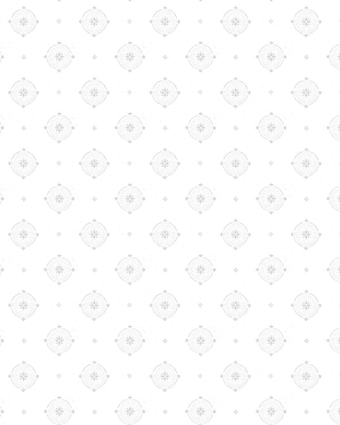 Wallpaper - Gunnebo slott vit/silver image