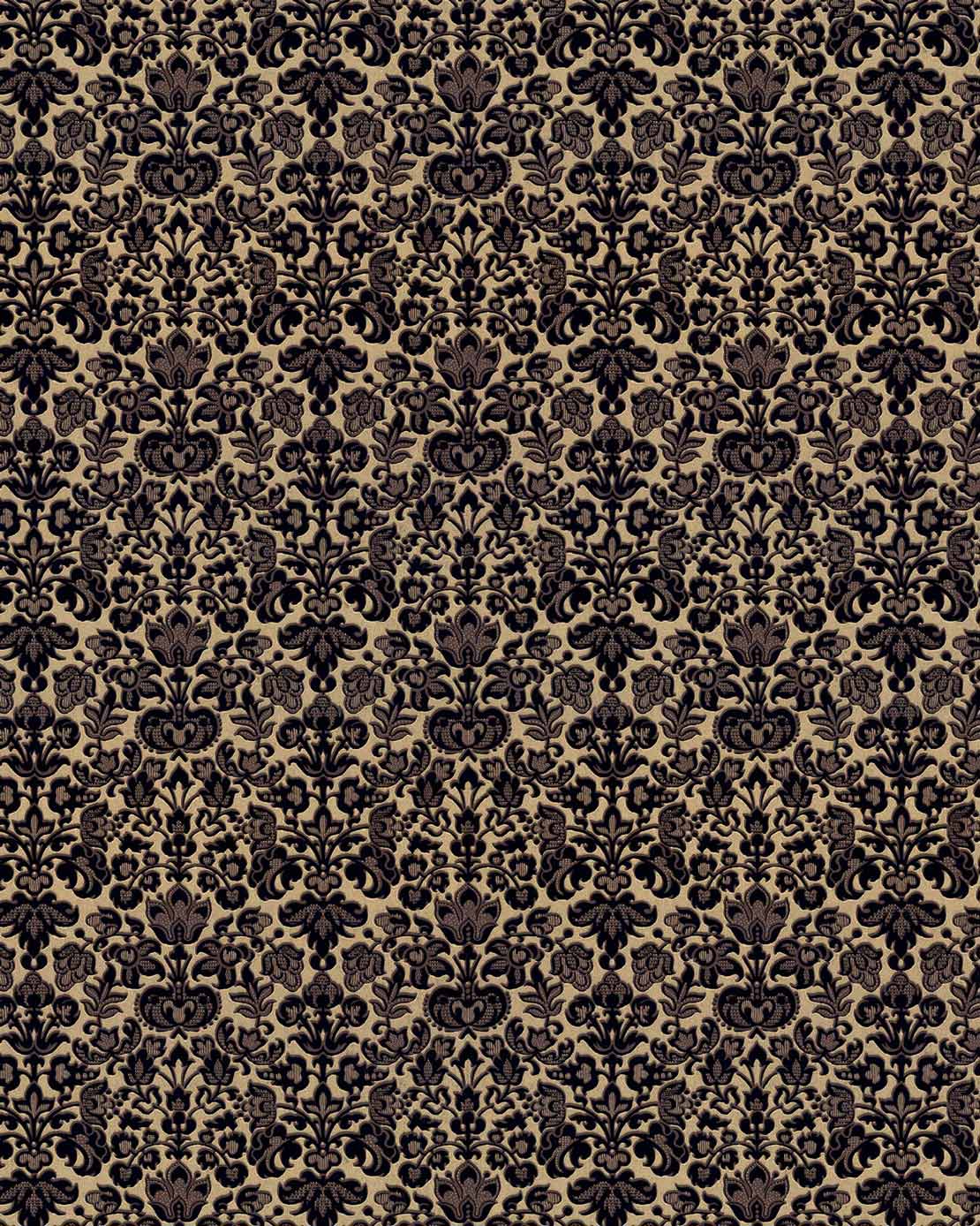 Wallpaper - Kapten Jonsson brown/gold image