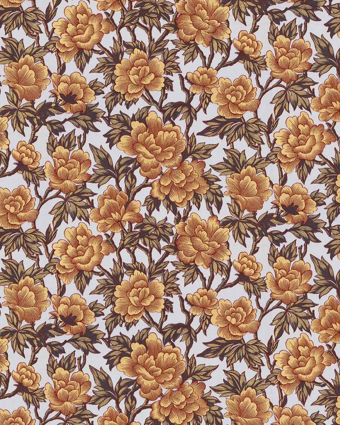 Wallpaper - Pionen gold/blue image