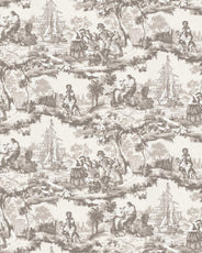 Lim & Handtryck Tapet - Skeppsmotiv grå thumbnail image