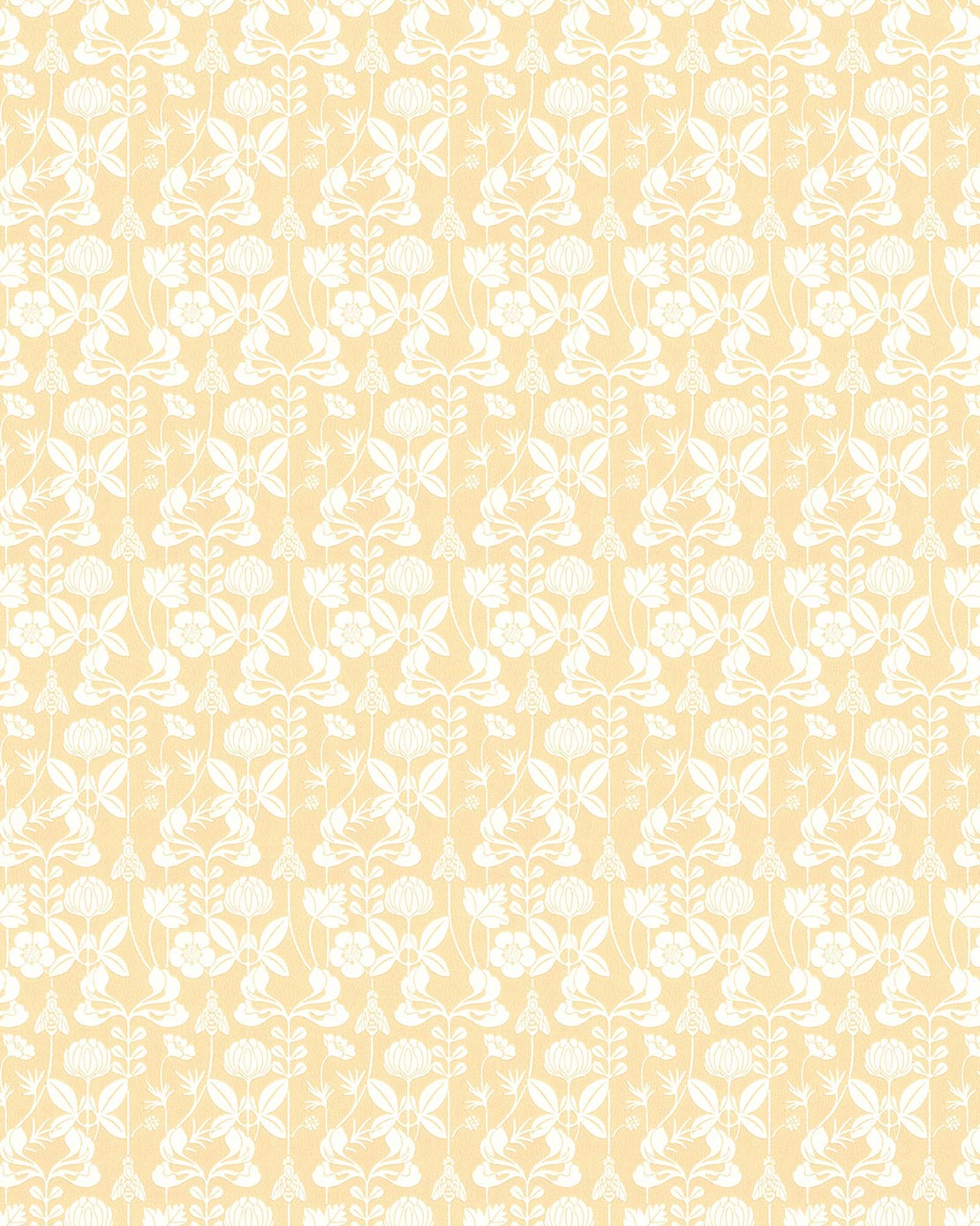 Wallpaper – Solsidan Yellow/White image