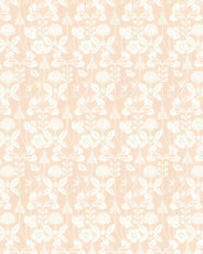 Lim & Handtryck Tapet - Solsidan hvit/rosa thumbnail image