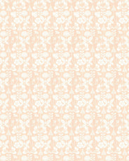 Lim & Handtryck Tapet - Solsidan hvit/rosa thumbnail image