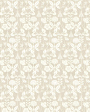 Lim & Handtryck Tapet - Solsidan hvit/grå thumbnail image