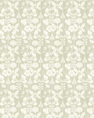 Lim & Handtryck Tapet - Solsidan hvit/grønn thumbnail image