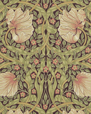 William Morris & Co. Wallpaper - Pimpernel Bullrush/Russet thumbnail image