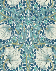 William Morris & Co. Wallpaper - Pimpernel Cobalt/Mineral thumbnail image