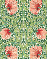 118 340 15 Sekelskifte William Morris Co Tapet Pimpernel shamrock watermelon 01