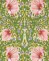 118 340 16 Sekelskifte William Morris Co Tapet Pimpernel sap green strawberry 01