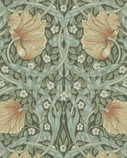 William Morris & Co. Wallpaper - Pimpernel Bayleaf/Manilla thumbnail image