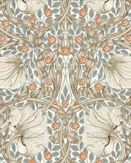 William Morris & Co. Tapet - Pimpernel Linen/Coral thumbnail image