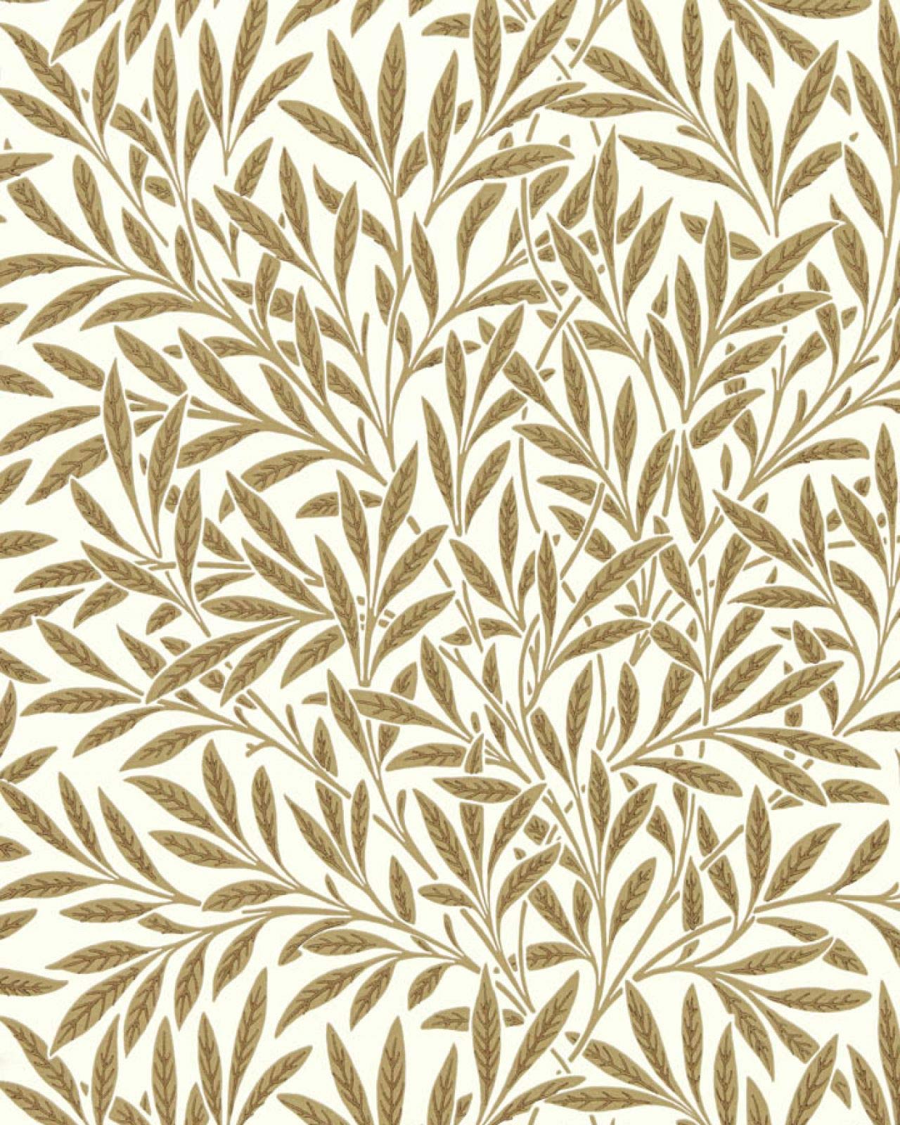 William Morris & Co. Wallpaper - Willow Cream/Brown image
