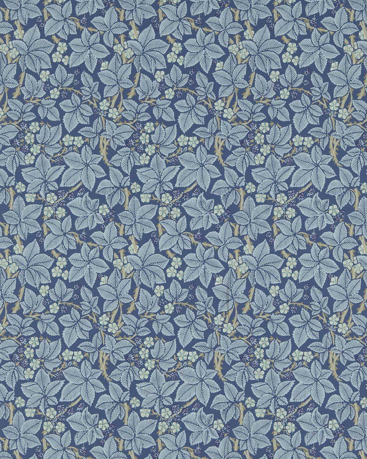 William Morris & Co. Tapet - Bramble Indigo image