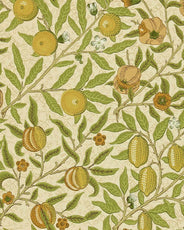 William Morris & Co. Wallpaper - Fruit Lime Green/Tan thumbnail image
