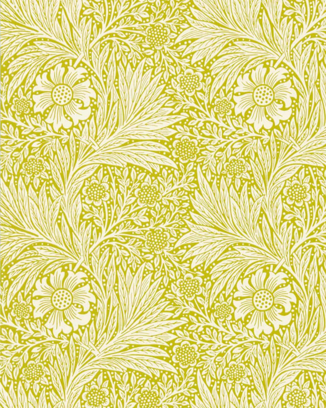 William Morris & Co. Wallpaper - Marigold Chartreuse image