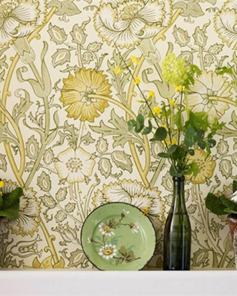 William Morris & Co. Wallpaper - Pink & Rose - Cowslip/Fennel image