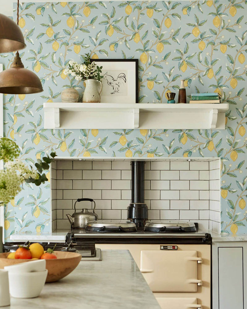 William Morris & Co. Tapet - Lemontree sage image