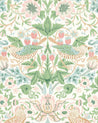 118 696 4 Sekelskifte William Morris _ Co. Tapet Simply Strawberry Thief cochineal pink 01