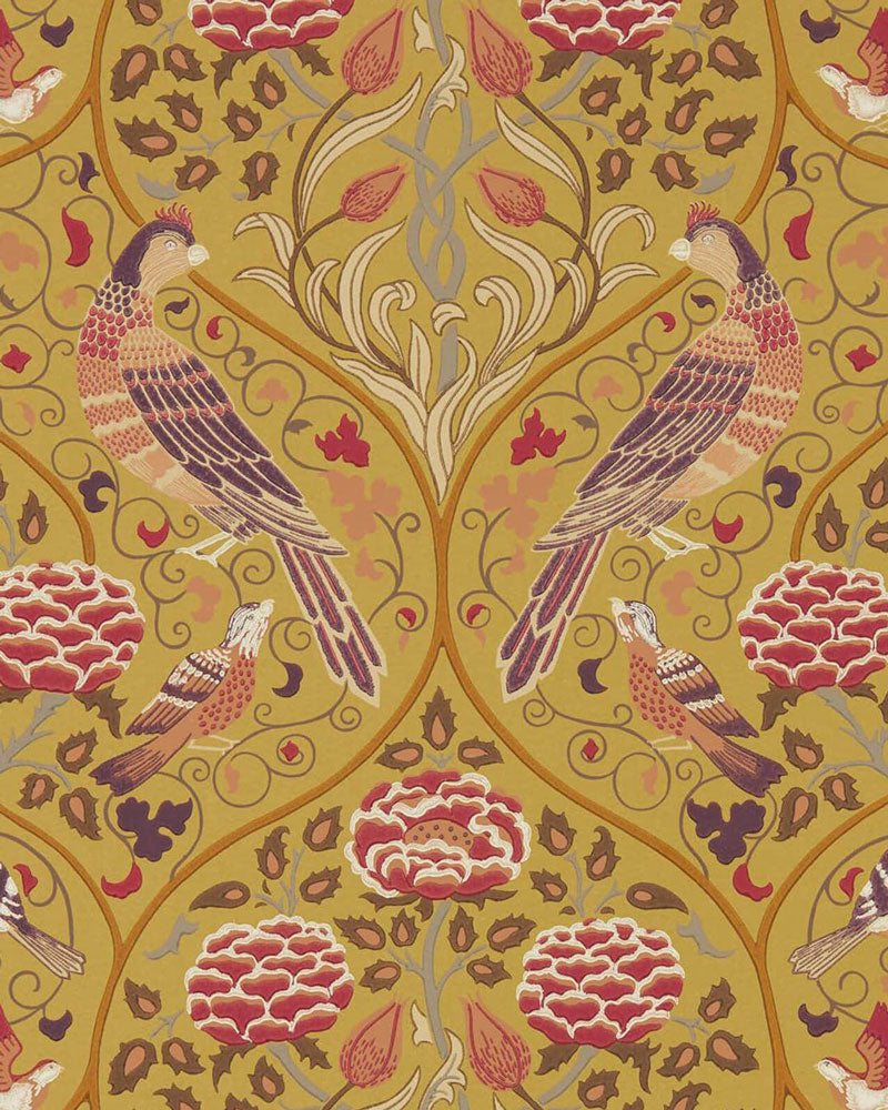 William Morris & Co. Tapet - Seasons by May saffron image