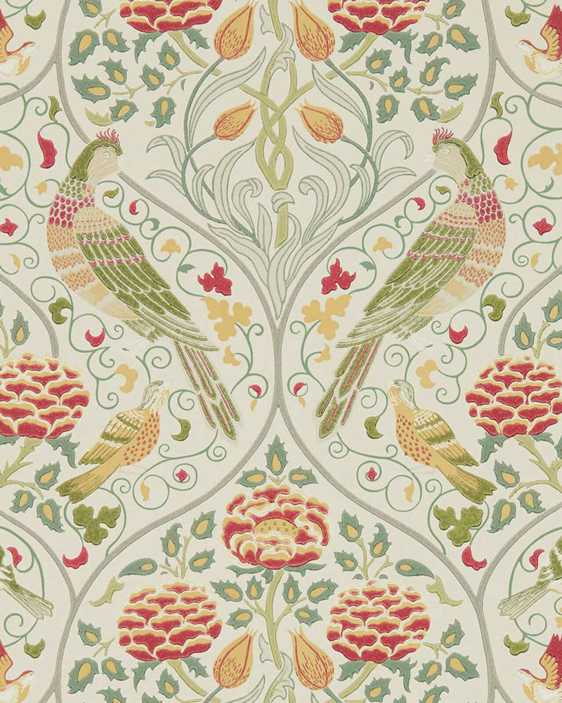 William Morris & Co. Tapet - Seasons by May linen image