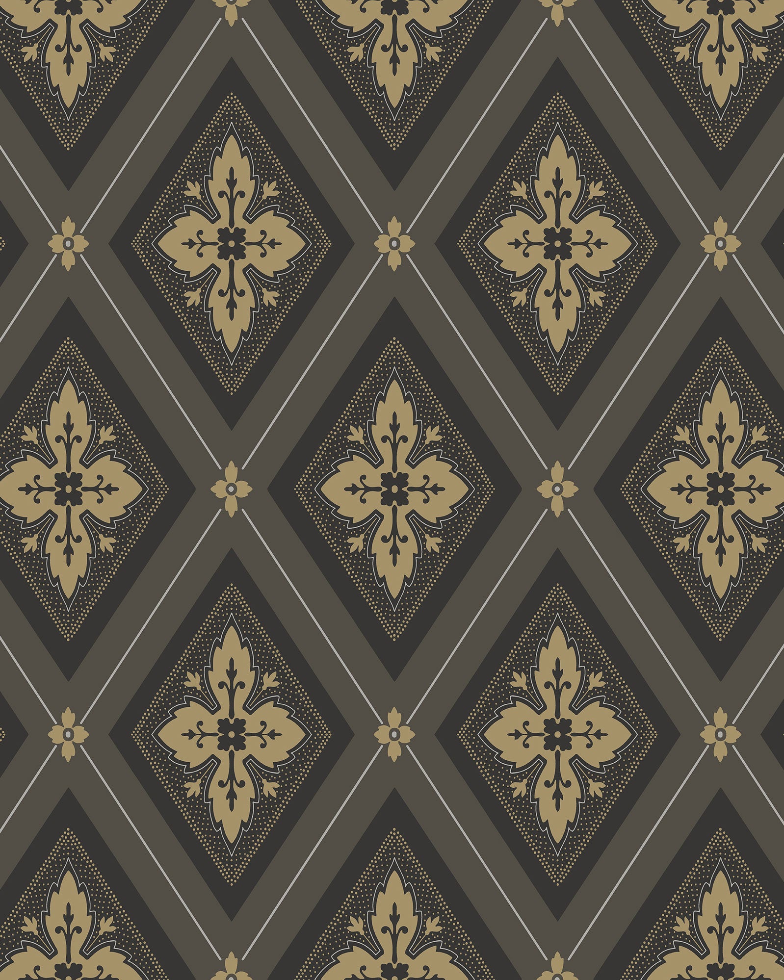 Duro Tapete – Astrid – Gold/Schwarz image