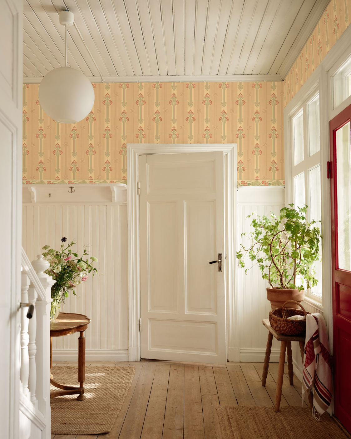 Duro Wallpaper - Nergården - Red image