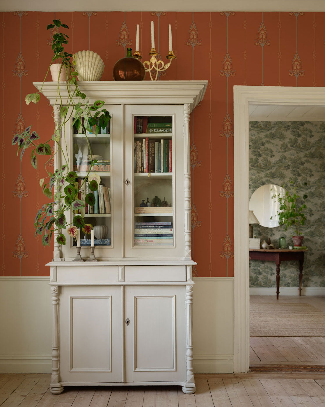 Duro Wallpaper - Gamla Grand - Red image