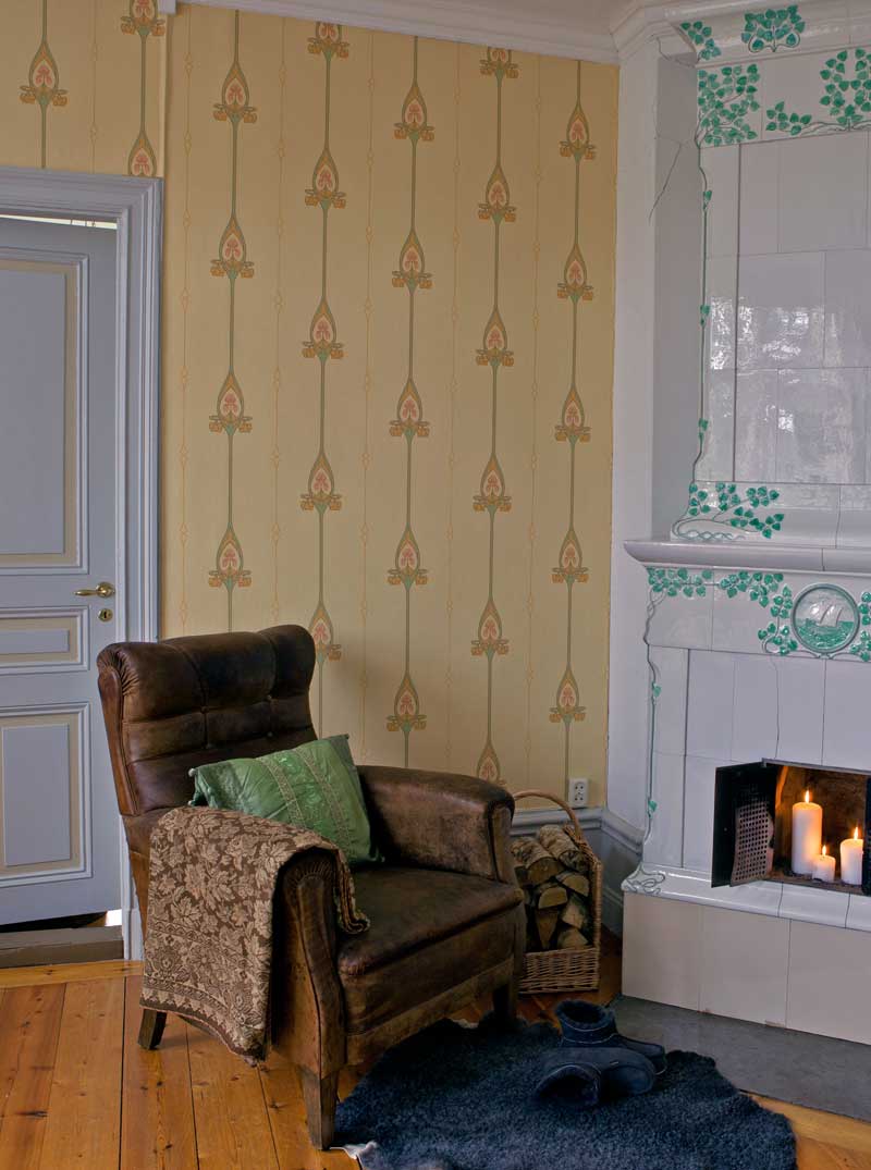 Duro Tapet - Gamla Grand - Gul image