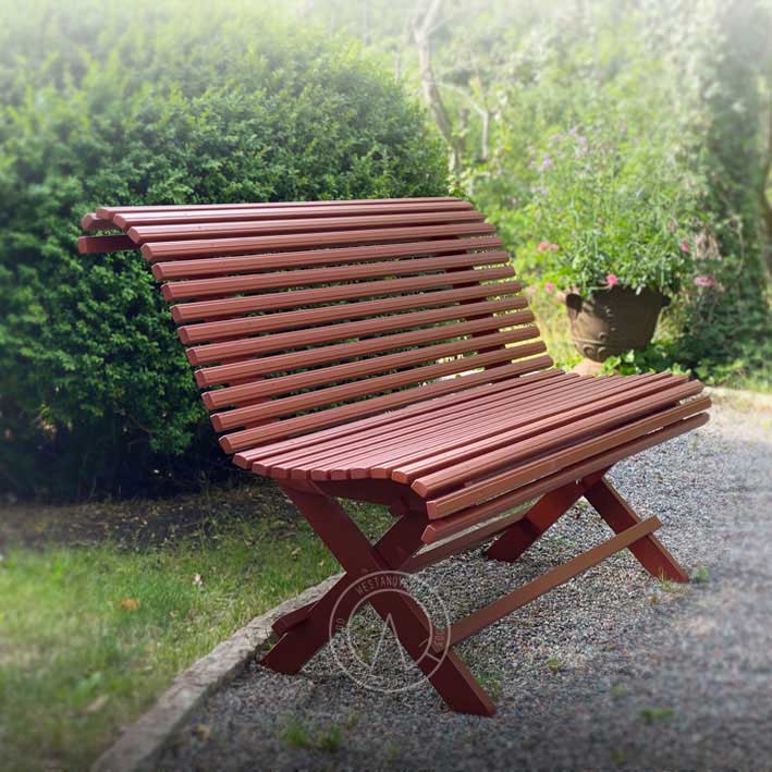 Trädgårdssoffa Sundborn - Sekelskifte,125 cm image