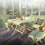 Trädgårdssoffa Sundborn - Sekelskifte,125 cm thumbnail image