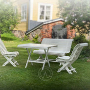 Trädgårdssoffa Sundborn - Sekelskifte,125 cm thumbnail image