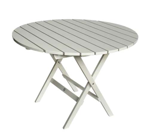 Hagebord - Tidlig 1900-tallet, sammenleggbart, rundt 110 cm image