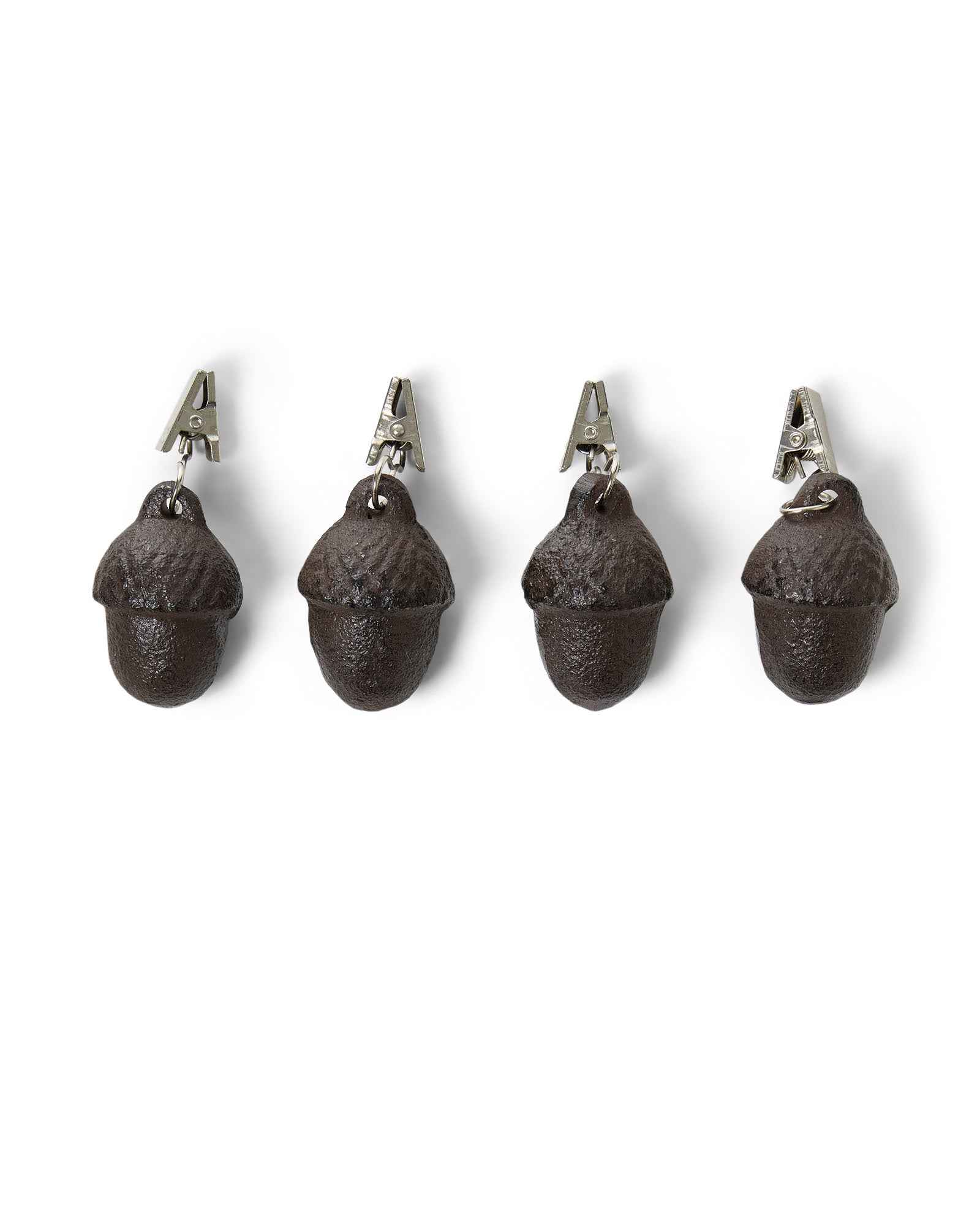 Tablecloth Weight Cast Iron - 4-pack Acorns image