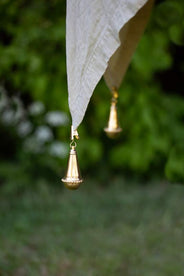 Tischdeckenbeschwerer - Vernickeltes Messing thumbnail image