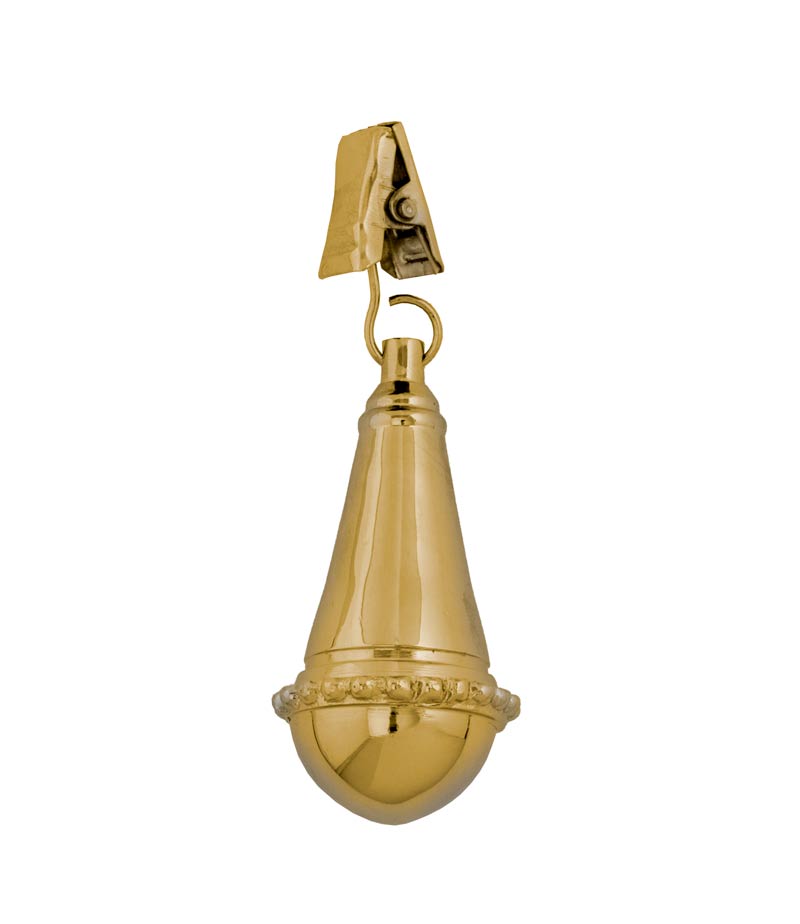 Tablecloth Weight - Brass image