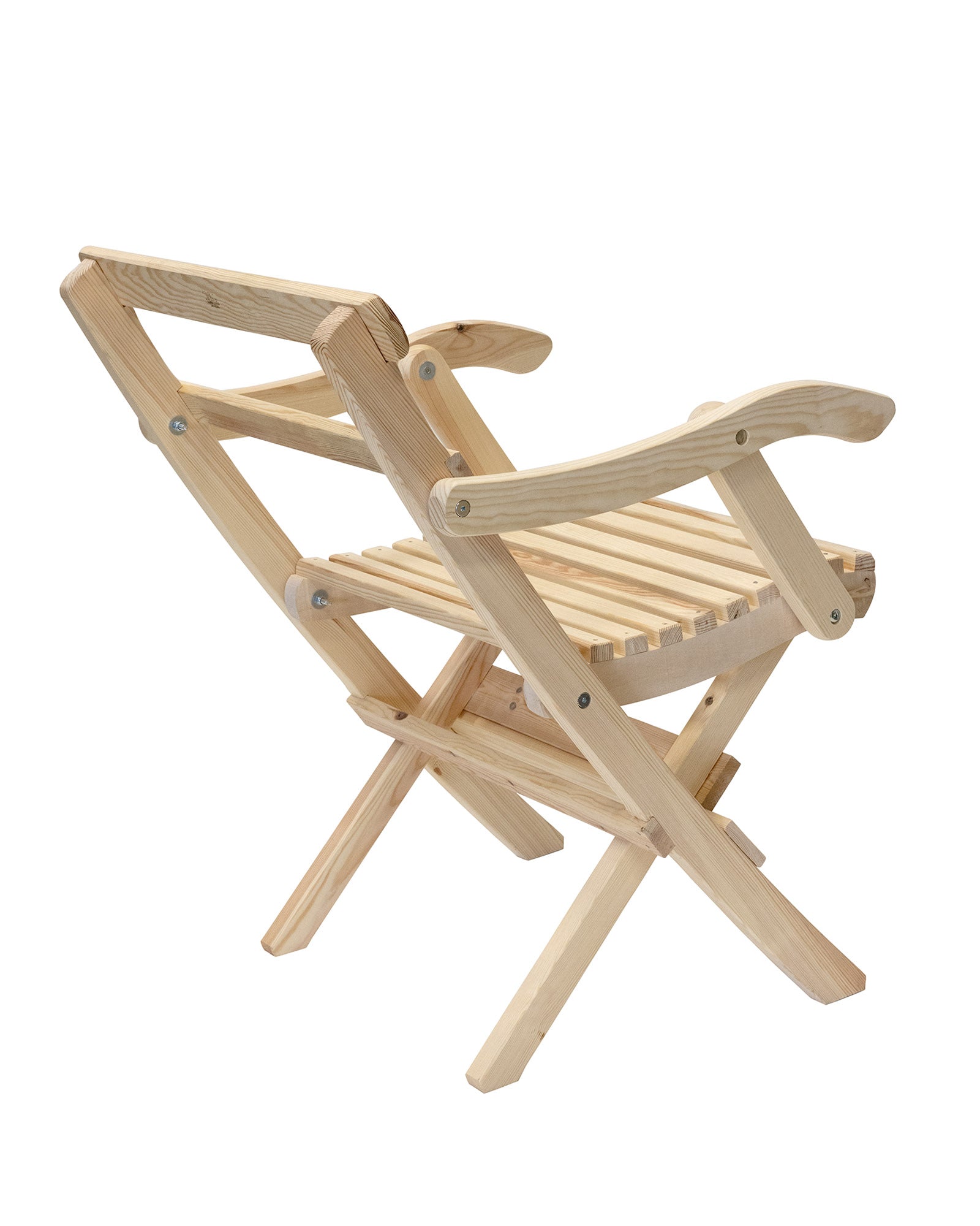 Trädgårdsstol/karmstol Äppelviken - Obehandlad furu image