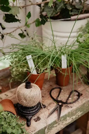 Schnurhalter Gusseisen - Schere & Schnur thumbnail image