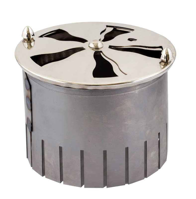 Spiralventil med stos - Nickel image