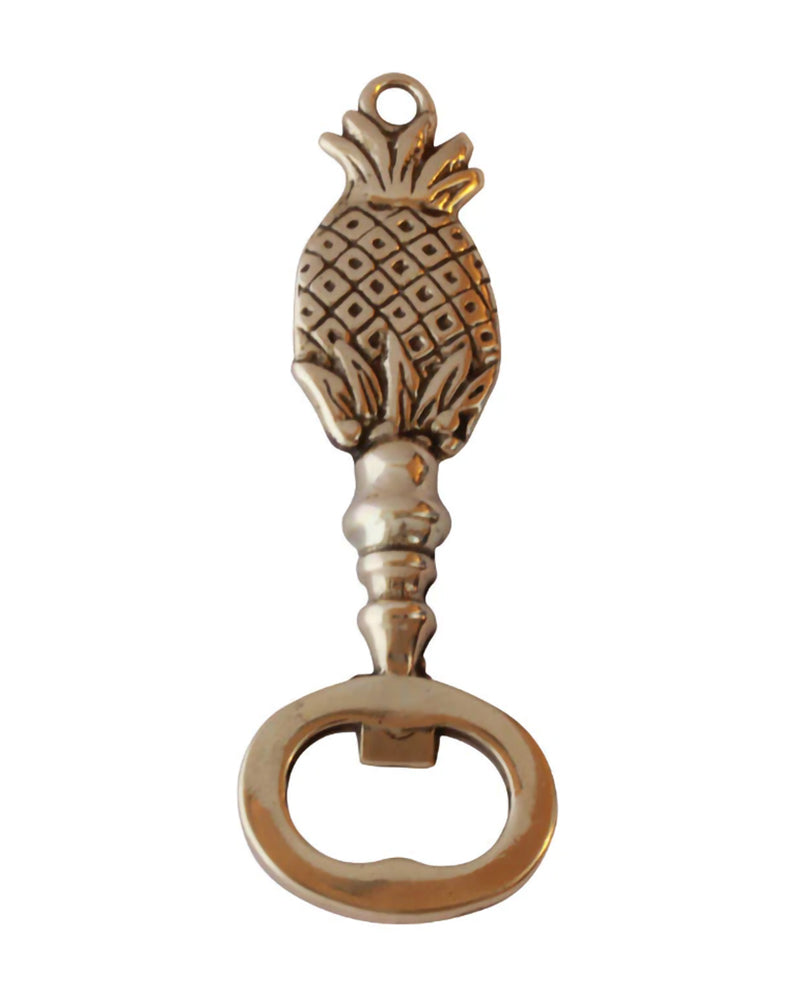 Bottle opener brass - Pineapple image