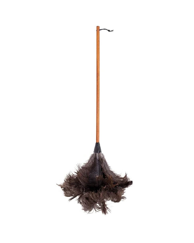 Dammvippa - Strutsfjädrar 90 cm image
