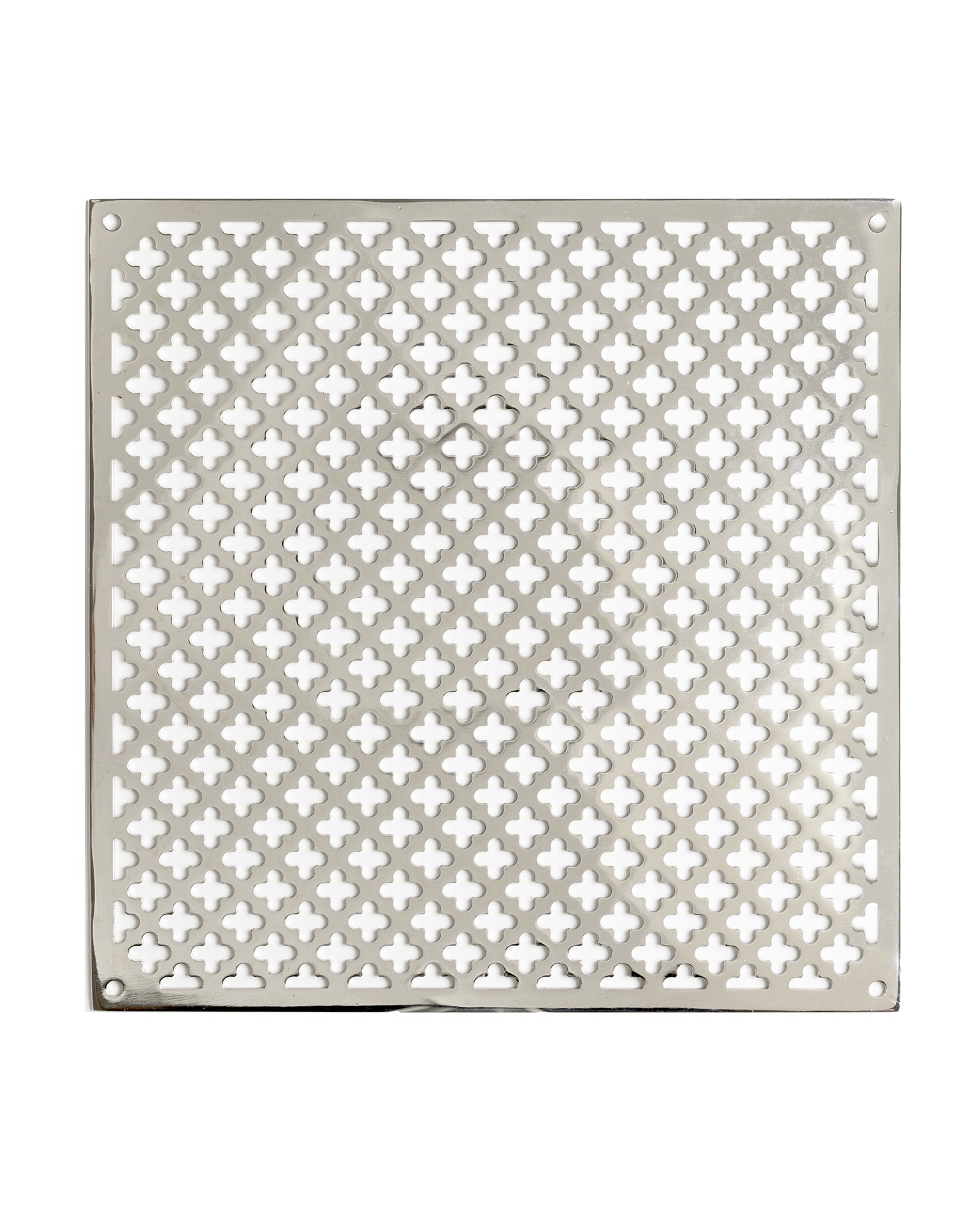 Kleeblatt Lüftungsgitter - Nickel 200 x 200 image