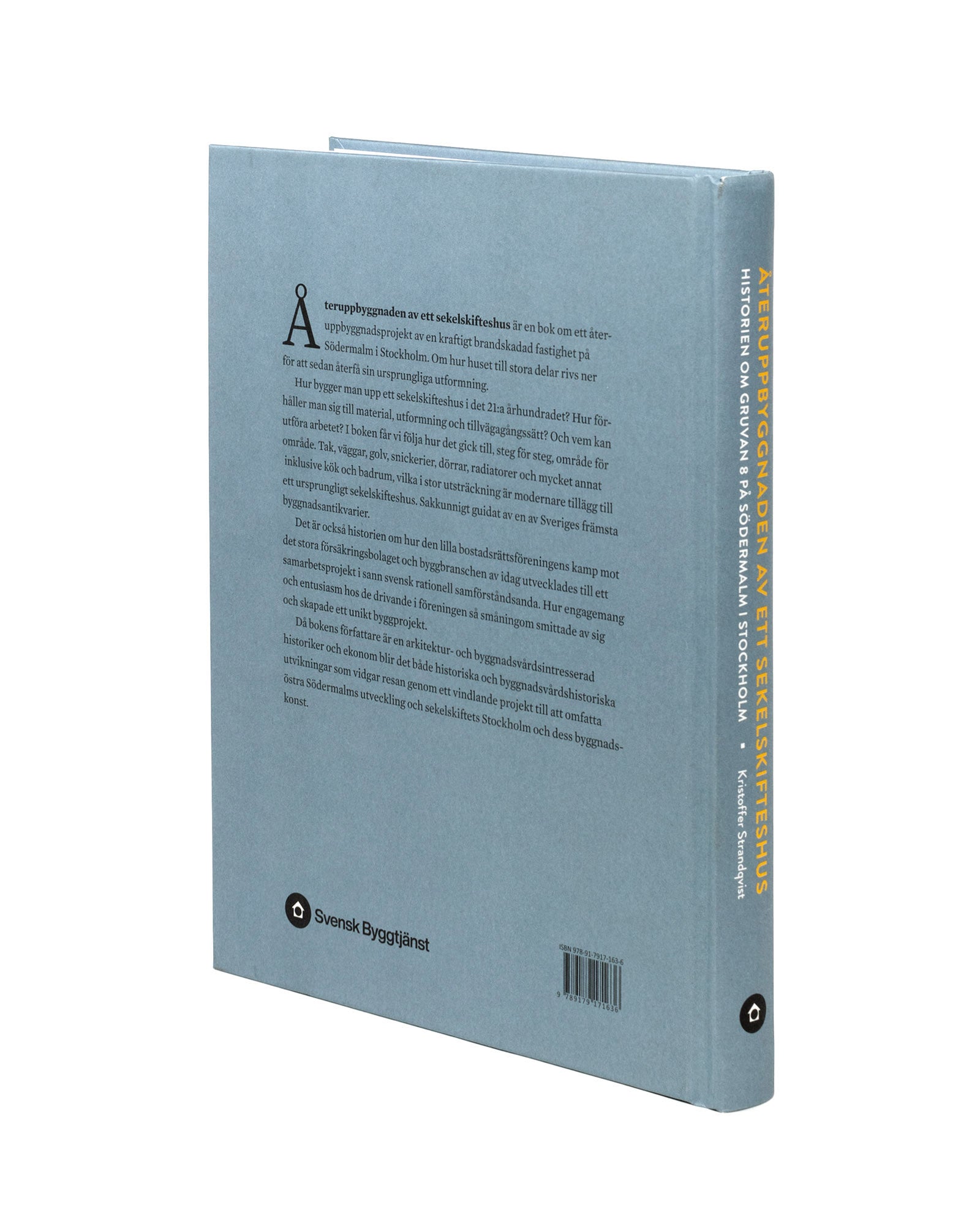 Book - Återuppbyggnaden av ett sekelskifteshus image